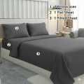 Plain Bedsheets 4 sets Gives your bedroom New and Attractive Look. 