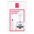 Deli - E7508-Numbering Machine 8 digits. 