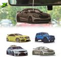 Car Air Freshener Hanging Rearview Mirror Perfume Pendant Solid Paper For Mercedes-Benz Interior C63 G63 A Class A45 Accessories. 