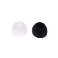 Pack Of 20 Silicone Ear Tips Perfect Replacement Tips Easy To Install And Long-lasting Replacement Earbud Tips Black Color. 