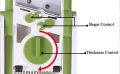 Mandoline Slicer Safe Vegetable Cutter Chopper with Multi-Adjustable Settings. 