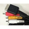 PS1 PS2 PS3 / AV to RCA Cable Lead. 
