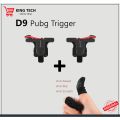 PUBG D9 Trigger and Thumb Sleeves Combo - 100% Original. 