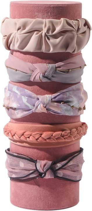 Coward Vertical Tower Stand Headband Holder Hairband Display Stand Storage Headband Organizer for women Baby Girls