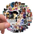 10/50pcs Cowboy Bebop Japanese anime Cartoon Stickers Lable For Skateboard Computer Notebook Car Decal Children's Toys. 