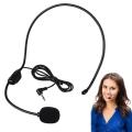 Portable Wired Speech Speaker Headset Microphone For Voice Amplifier. 