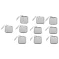 20Pcs Electrode Pads for Tens Digital Therapy Machine Self Adhesive Reusable with 2Mm Plug for Tens 3000,Ems Digital Therapy Machine Massagermachine Massager. 