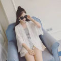 Yfashion Women Summer Loose assels Shawl Lace Splicing ffon Blouse. 