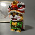 CLS Chao Le Sen Magnifying Glass, Lena Bell, Small Particle Building Blocks, Children's Toys, Boys, Girls, Birthday Gifts. 
