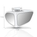 1 360 Degree HD Car Blind Spot Mirror Rotatable Adjustable 2 Side Wide Angle Exterior Automobile Rear View Mirror Parking Mirror. 