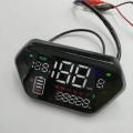Electric Bike Scooter Speedometer ODO Meter Universal Meter 48-72V. 