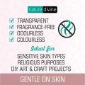 Pack of 5 Nature Divine Pocket and Travel Size Antibacterial, Unscented, Fragrance-free, Hand Wash, Body Wash Liquid for Hajj, Umrah and Sensitive Skin 60 ml. 