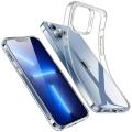 Baseuse compatible iPhone 13 Pro Max Back Cover Transparent Case.Compatible for Apple iphone 13 promax jelly Pouch.. 
