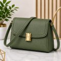 Style Hub New Design Flap Front Handbag for Women & Girls - Fashionable Shoulder Side Purse with Adjustable Strap. 