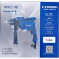 Hyundai Impact Drill Machine | Hammer Drill Machine | 550W | HP550-ID. 