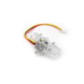 YF-S201C crystal clear water flow meter sensor. 
