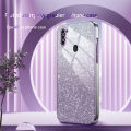 AnDyH Phone Case for Samsung Galaxy A11 M11 Flash Powder Gradient Plating Casing. 