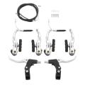 Complete MTB Bicycle brake set V brakes brake parts original mountain bike. 
