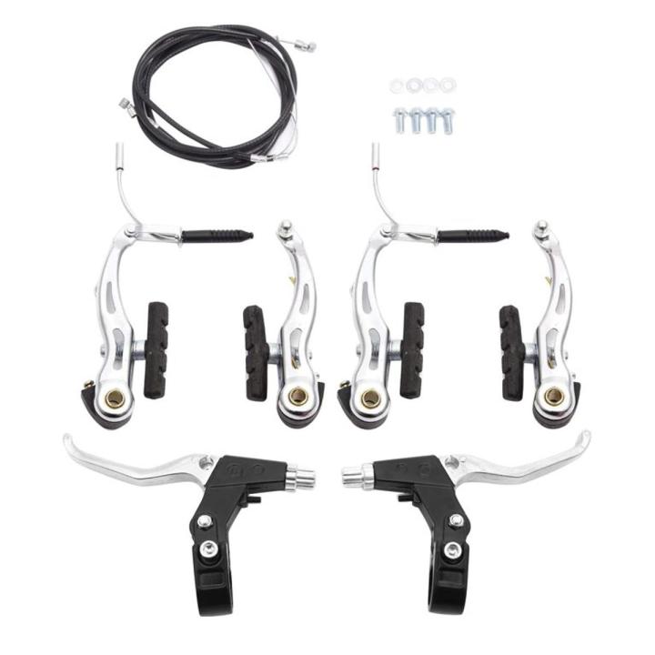 Complete MTB Bicycle brake set V brakes brake parts original mountain bike