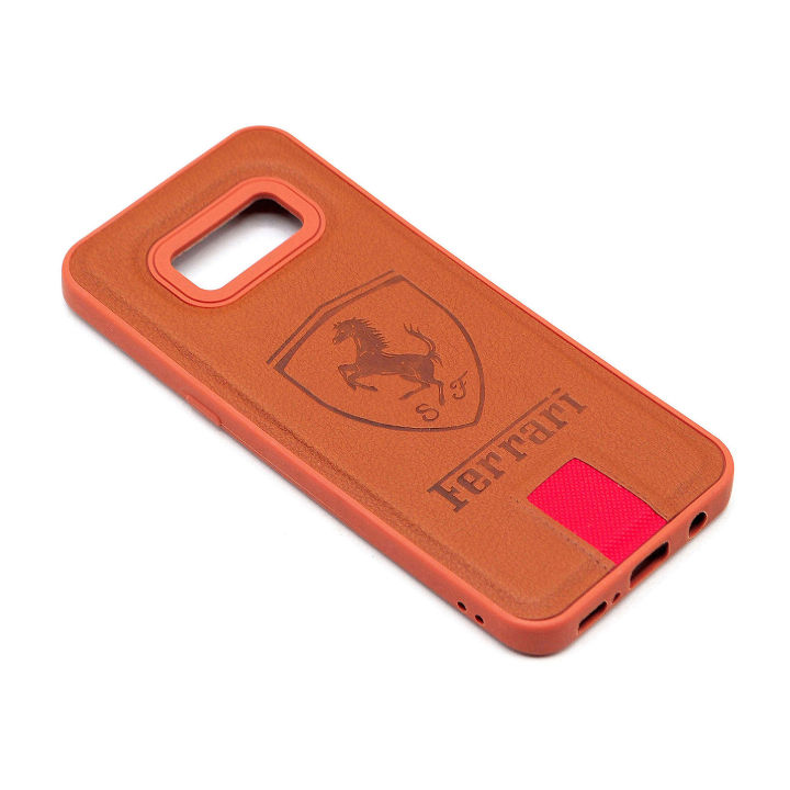 Samsung S8 New Style Back Cover Multicolour Soft Ferrari Style Leather Case For Samsung S8