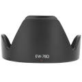 Lens Hood,Tulip Flower Lens Hood for Canon EF-S 18-200mm f/3.5-5.6 is Lens,EW-78D ABS Mount Lens Hood Replacement,Lens Hood Shade for Canon. 