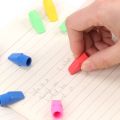10PCS Children's Student Painting Stationery Pencil Leather Cap Eraser Child Student Drawing Pencil Eraser. 