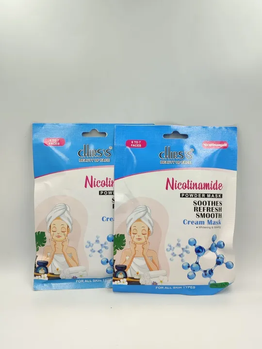 Chirs's%20Nicotinamide%20Powder%20Mask%20Soothes%20Refresh%20&%20Smooth%20Skin%20-75GM%20-%20Image%203