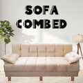 Sofa CumBed 3 Seater off white  Valvet & Custumize Colours Special offer Available. 