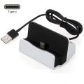USB Type C Docking Station Usb-C Type-C Dock Charger Charging Desktop For Xiaomi Redmi note 8 pro note 7 8T mi 9t 9 se lite MIA3. 