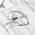 Buckle Open Mouth Design Portable Decorative Alloy Curtain Holder. 