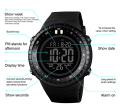 Men Waterproof Power Watch Military Tactical Led Digital Sports Watch Backlight. 