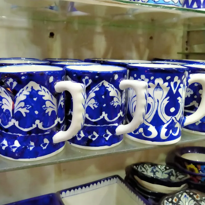 Blue%20Pottery%20Coffee%20&%20juice%20Mug%20Ceramic%20Multani%20/%20%20Home%20decor%20/%20handicrafts%20-%20Image%202