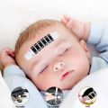 30 Pcs Forehead Thermometer Strips-Instant Read Forehead Thermometer Strips,Reusable Thermometer Strip for Checking Baby Kid Adult Temperature,95℉to 104℉,Travel-Sized. 
