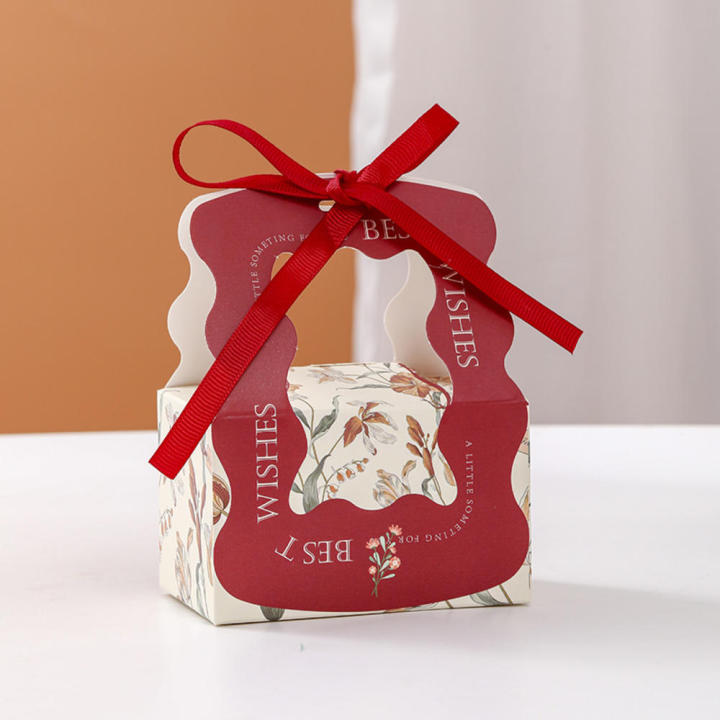 Candy Box Wedding Favor
Gift Packaging Ribbon
Chocolate Cookie Bags
Red Party Supplies
Festive Birthday Decorations
