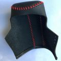 Hand Sewing Leather Gear Shift Lever Knob Cover Fit Hand Brake Cover,Gear Shift Lever Cover,for Honda Feidu Civic Accord. 