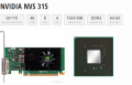 Graphic Card 1GB  |NVS 315|DDR3 64bit|DX12|Compatible With all PC. 