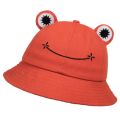 Cute Frog Bucket Hats women Bucket Hat Women Summer Outdoor Sun Fishing Cap Cotton Wild Panama Hats Loser Lione. 