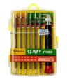 12-WPY -Precision Tool Kit 6 Pieces Screwdriver Set Magnetic Tip. 