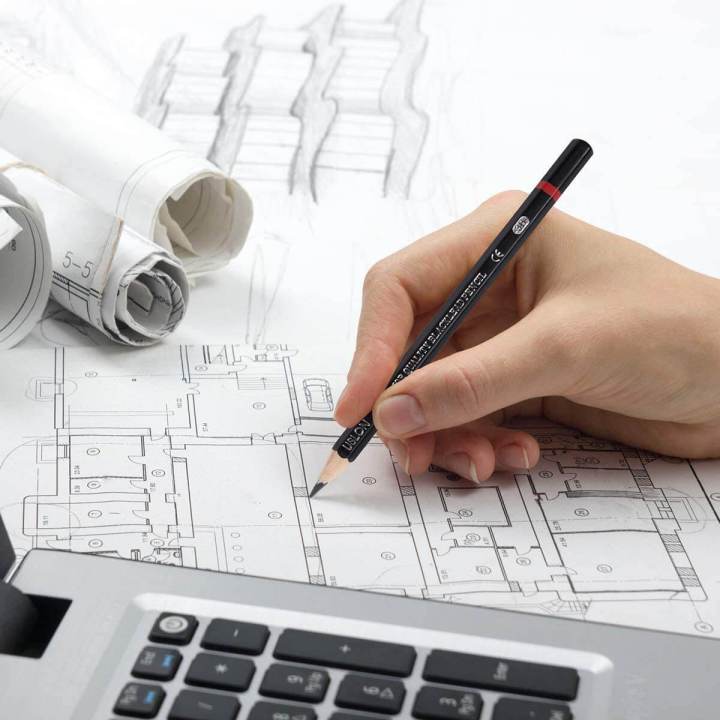 Ulson%20Graded%20Sketching%20Pencils%20Box%20Set%20Of%2012%20Graphite%20&%20Lead%20Pencils%20For%20Sketch%20And%20Drawing%20-%20Image%205