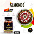 American Almonds (Badaam / Badam Giri) – A+ Grade Raw Almonds – Premium Dry Fruit for Snacking, Baking & Cooking – 150g. 