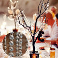 100cm Faux Crystal Octagonal Beads Pendant DIY Curtain Lamp Chandelier Decor. 