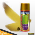 GOLDEN Spray Paint, Sparkle Gold, Brass Gold & Dark Gold, COLOREXE Spray Paint. 