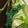 2pcs High Quality Auxiliary Plant Growth Direction Frog Plant Ties Vegetation Decoration Plant Growth Correction Plant Wire Clip Garden Tool Self-locking Ties. 