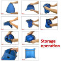 Portable Sun Shade Canopy Beach Sunbathing Shelter Up Personal Sun Protection Quick Installation for 1 People(L). 