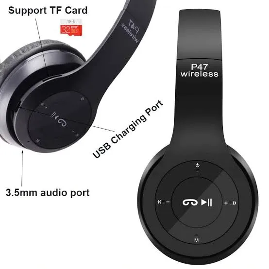 Headphones%20P47%20Pro%20Wireless%205.0+EDR%20%E2%80%93%20Foldable%20with%20Bass%20Boost%20(Black)/best%20quality%20head%20phone%20for%20bluetooth%20connected%20with%20your%20Mobiles,%20laptops%20and%20all%20devices%20-%20Image%203