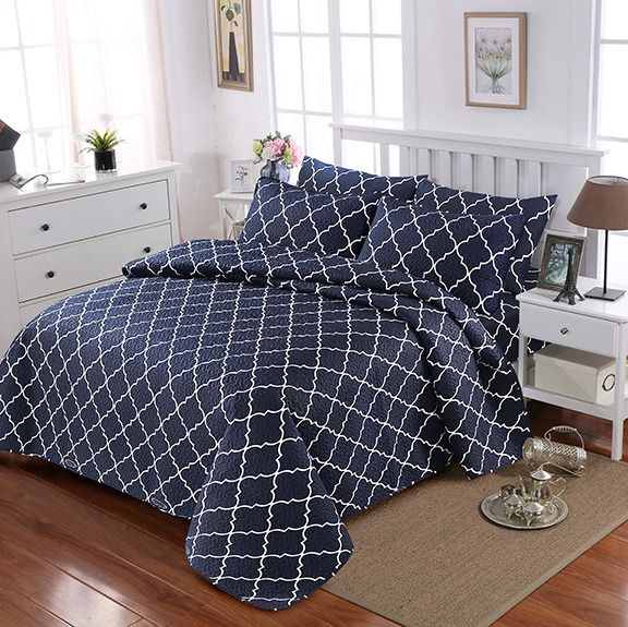 6Pcs Royal Linen TIK Fabric Bed Spread Export Quality Bed Spread I Supreme Quality Product