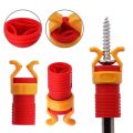 /3pcs Plastic For Wood Woodworking Tools Clamper Fixing Sleeve Screw Holder. 