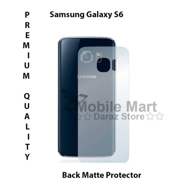 Samsung Galaxy S6 Back Matte Protector Soft Skin Sheet Soft Film Protection For Samsung Galaxy S6