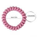 Matte Spiral Bracelet Keychain Cis Bracelets Stretchy Key Chain Wrist Cis Keyring Spring Key Holder for Gym Pool Yoga Sauna. 