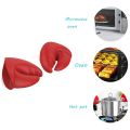 【shengxiong6525】1Pc Resistant Gloves Crab Claw Anti-slip Pot Bowel Holder Clip Cooking Baking Oven Mitts Supplies. 